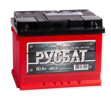 Аккумулятор АКОМ РУСБАТ 6CT-60VL